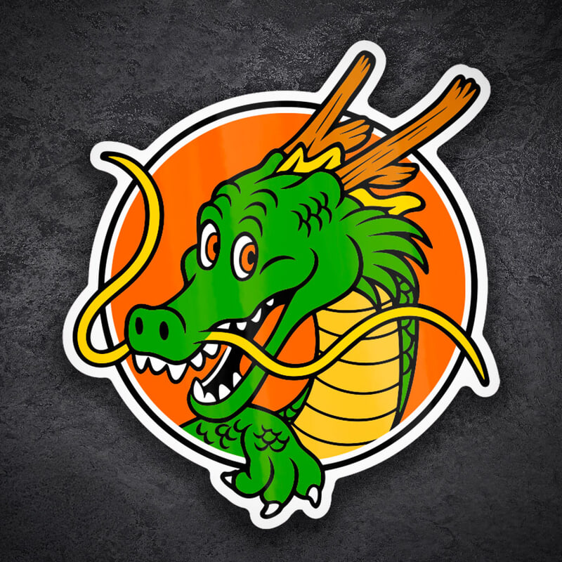 Car & Motorbike Stickers: Shenron Dragon Dragon Ball
