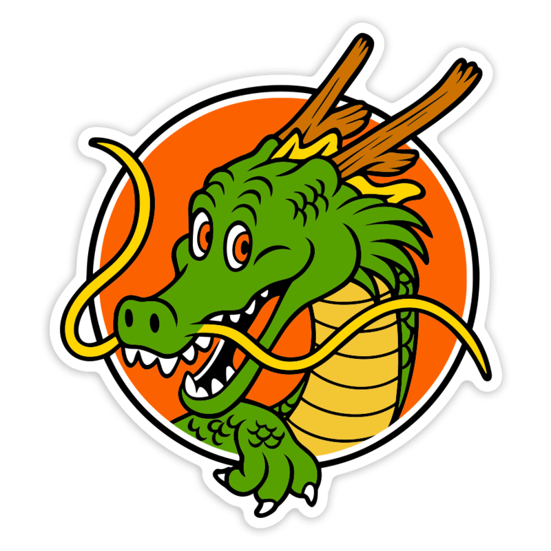 Car & Motorbike Stickers: Shenron Dragon Dragon Ball