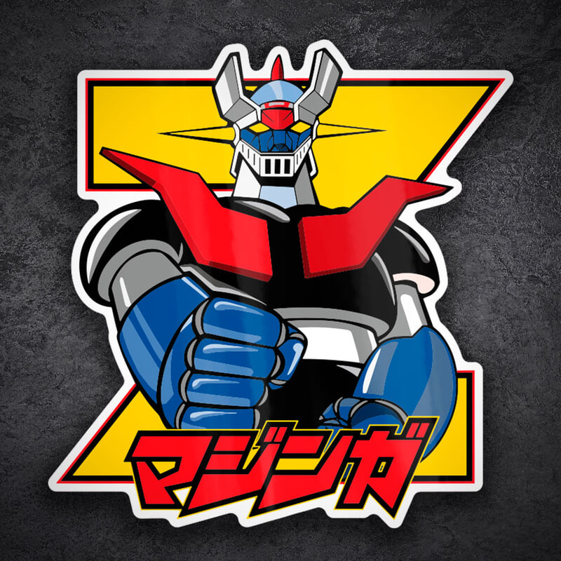 Car & Motorbike Stickers: Mazinger Z