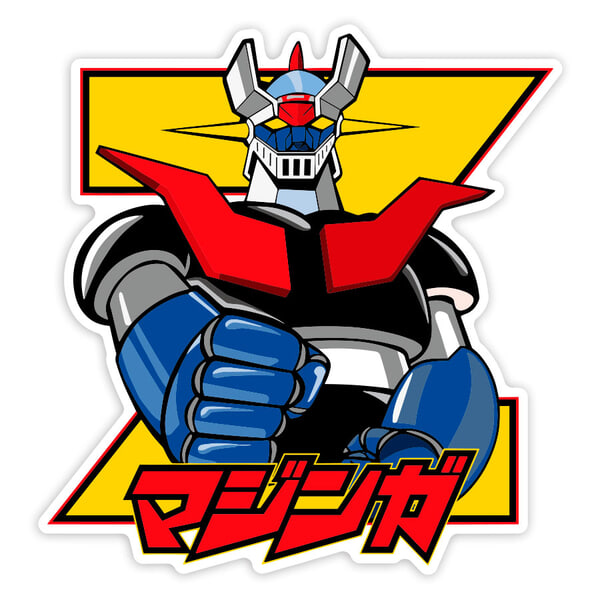 Car & Motorbike Stickers: Mazinger Z