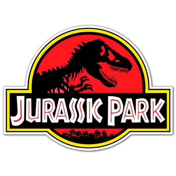 Car & Motorbike Stickers: Jurassic Park Logo