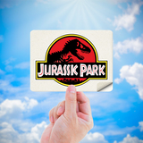 Car & Motorbike Stickers: Jurassic Park Logo 5