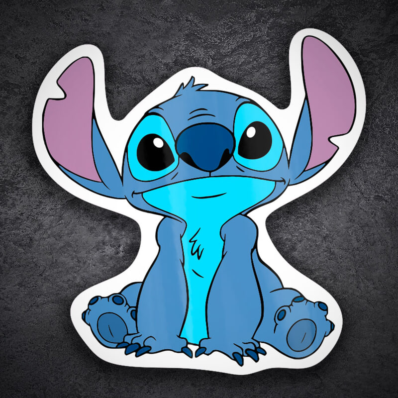 Car & Motorbike Stickers: Sitting Stitch