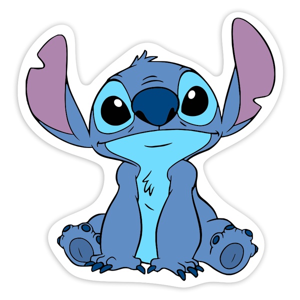Car & Motorbike Stickers: Sitting Stitch