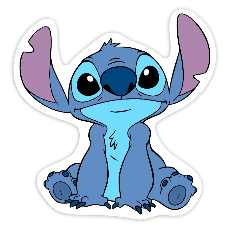 Car & Motorbike Stickers: Sitting Stitch