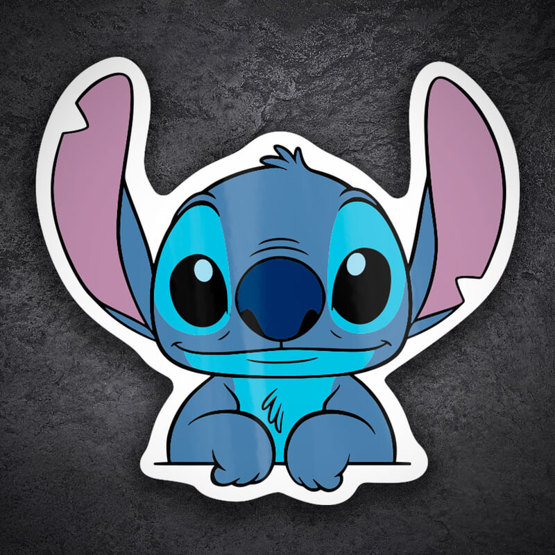 Car & Motorbike Stickers: Peeking Stitch