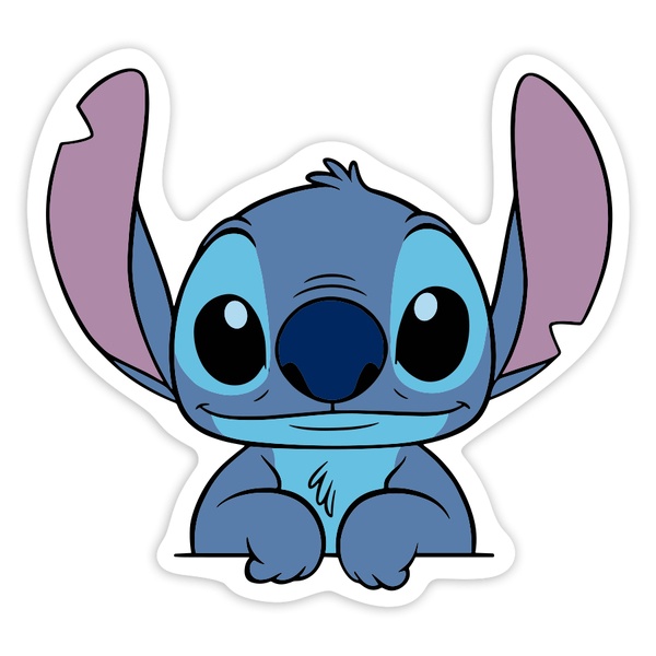 Car & Motorbike Stickers: Peeking Stitch