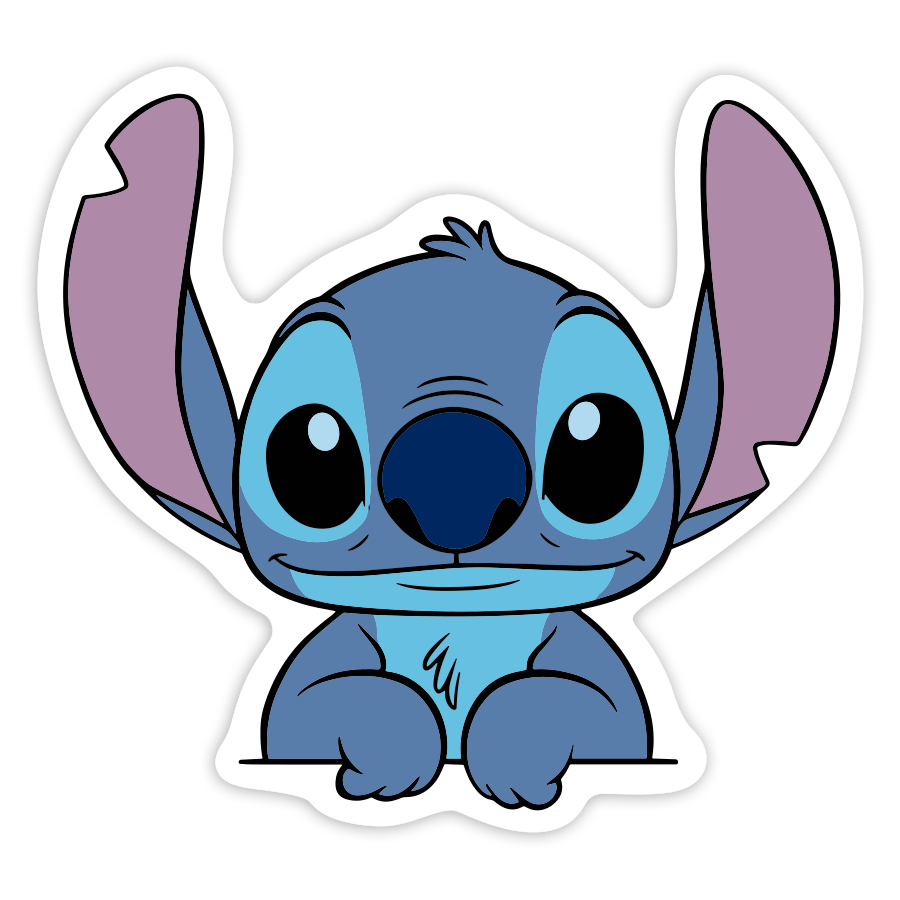 Car & Motorbike Stickers: Peeking Stitch