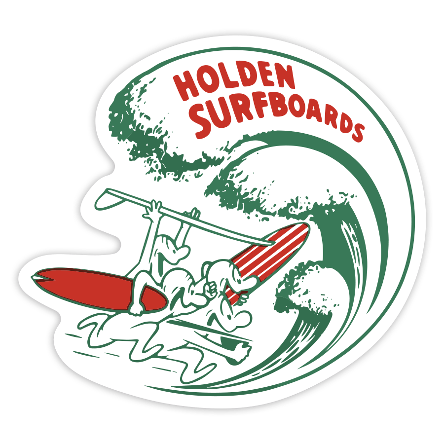 Car & Motorbike Stickers: Holden Surfboards