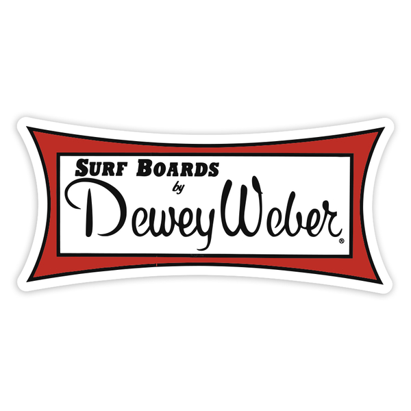 Car & Motorbike Stickers: Surf Boards by Dewey Weber