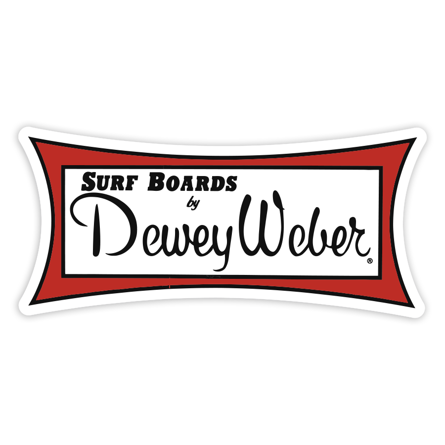 Car & Motorbike Stickers: Surf Boards by Dewey Weber