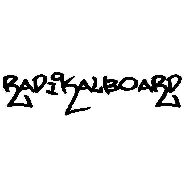 Car & Motorbike Stickers: Radikalboard