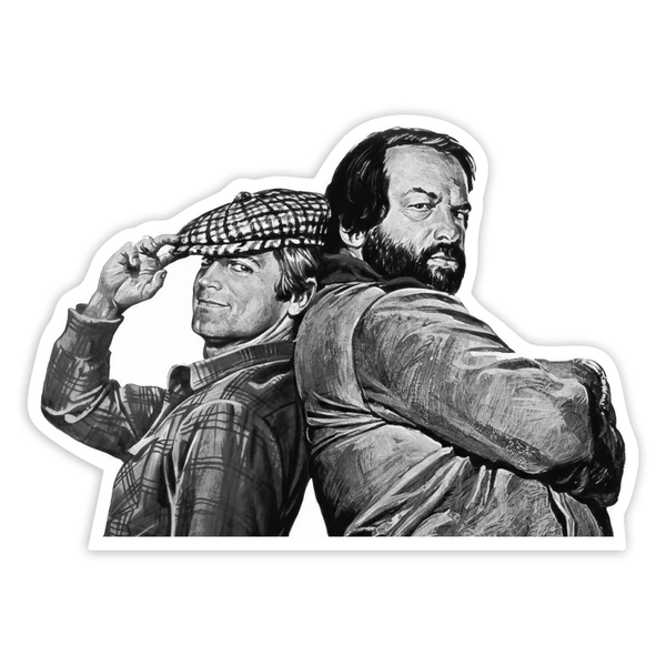 Car & Motorbike Stickers: Bud Spencer y Terence Hill