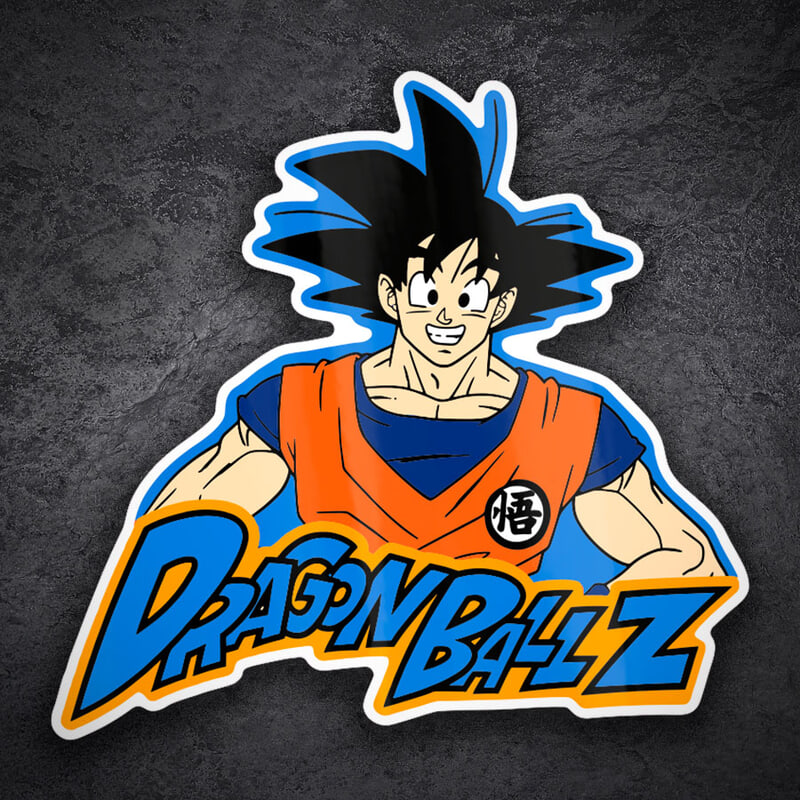 Car & Motorbike Stickers: Dragon Ball Z Goku