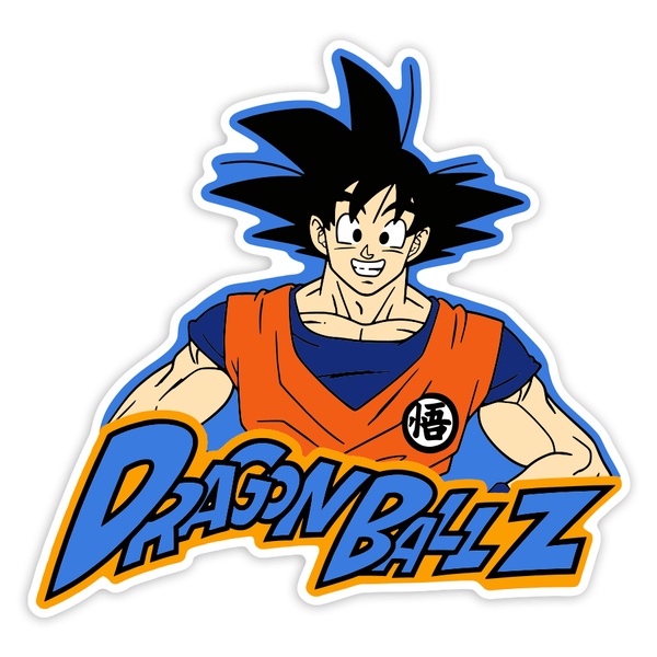 Car & Motorbike Stickers: Dragon Ball Z Goku