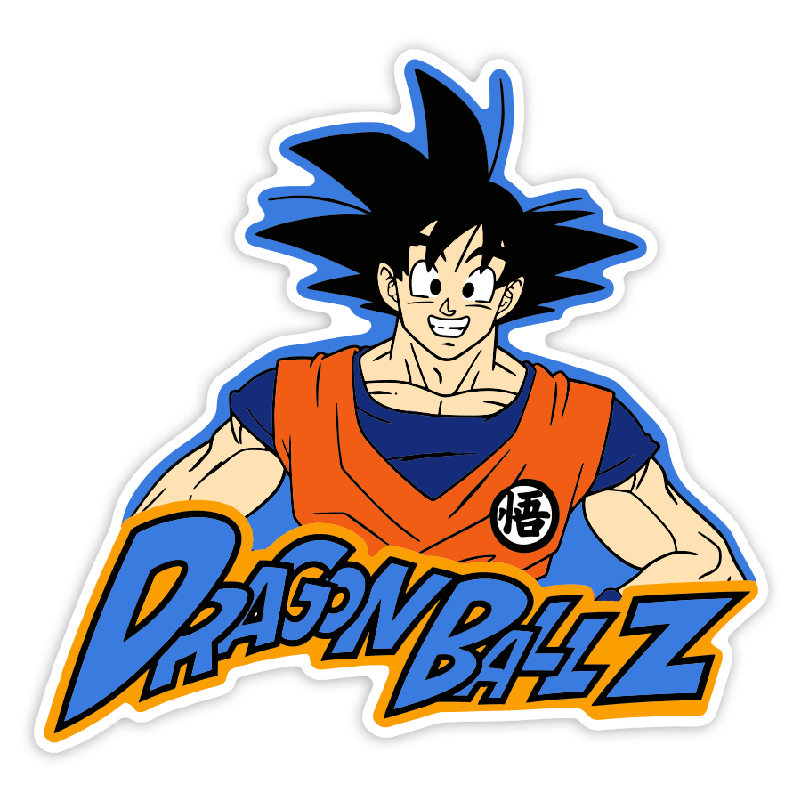 Car & Motorbike Stickers: Dragon Ball Z Goku