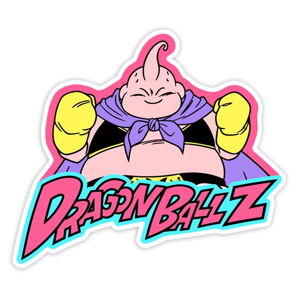 Car & Motorbike Stickers: Dragon Ball Z Majin Buu