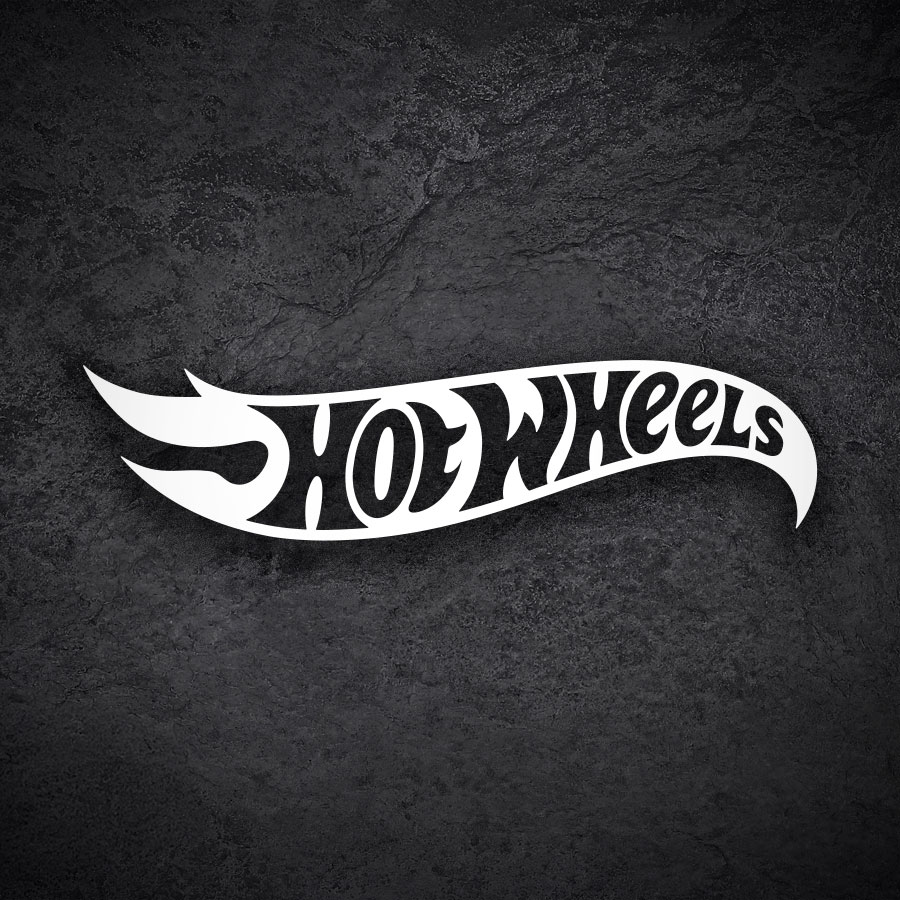 Car & Motorbike Stickers: Hot Wheels Classic Die-Cut