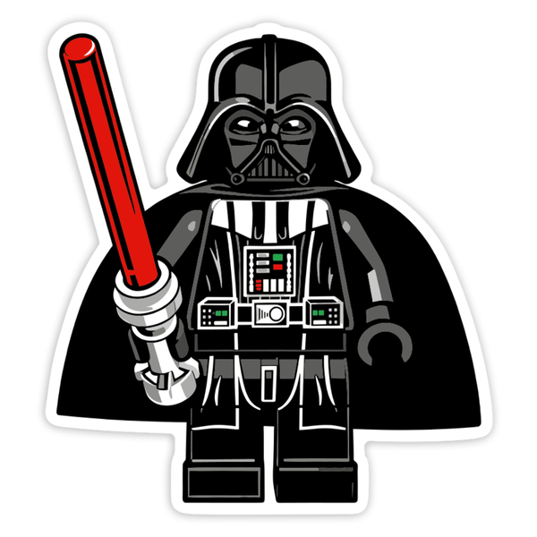 Car & Motorbike Stickers: Lego Star Wars Darth Vader