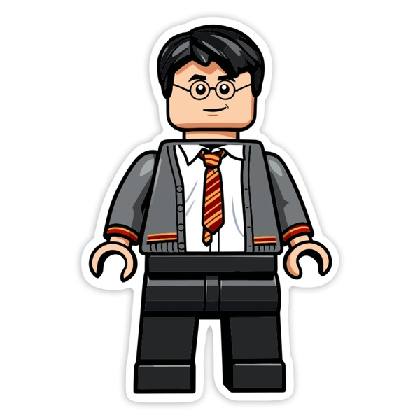 Car & Motorbike Stickers: Lego Harry Potter