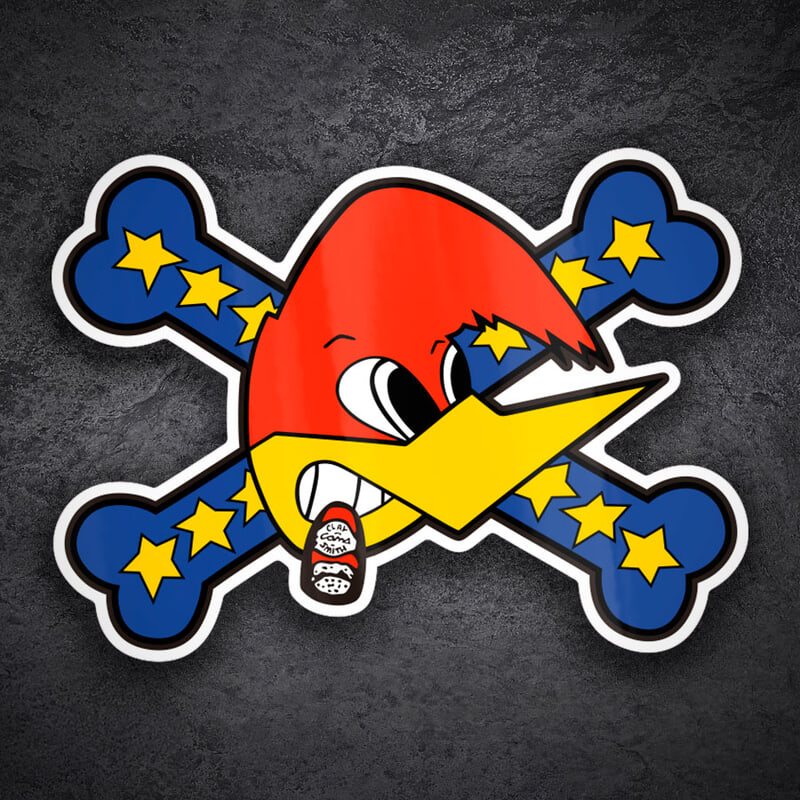 Car & Motorbike Stickers: Mr. Horsepower Clay Smith Cams