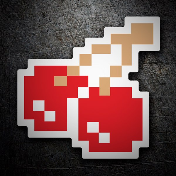 Pixel Cherries Decal 1/1