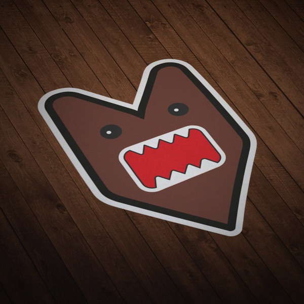 Wallpaper Sticker Domo Kun Jdm Muraldecal Com Free HD