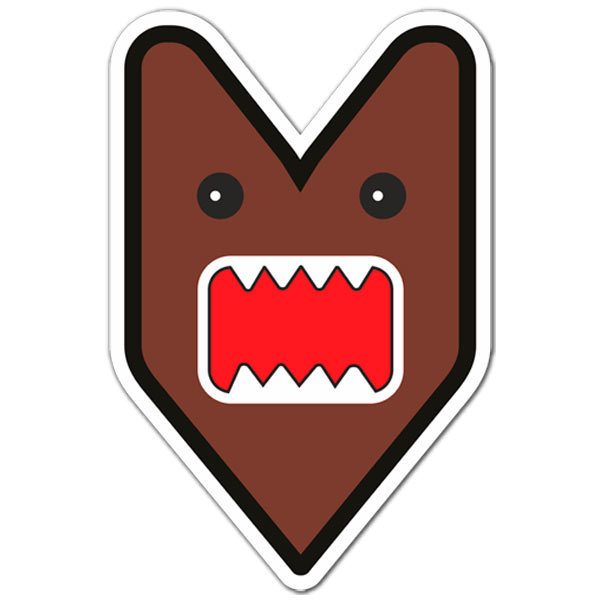 Get Wallpaper Sticker Domo Kun Jdm Muraldecal Com HD