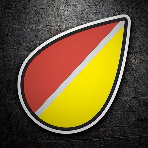 Car & Motorbike Stickers: JDM Koreisha Badge in Drop Shape
