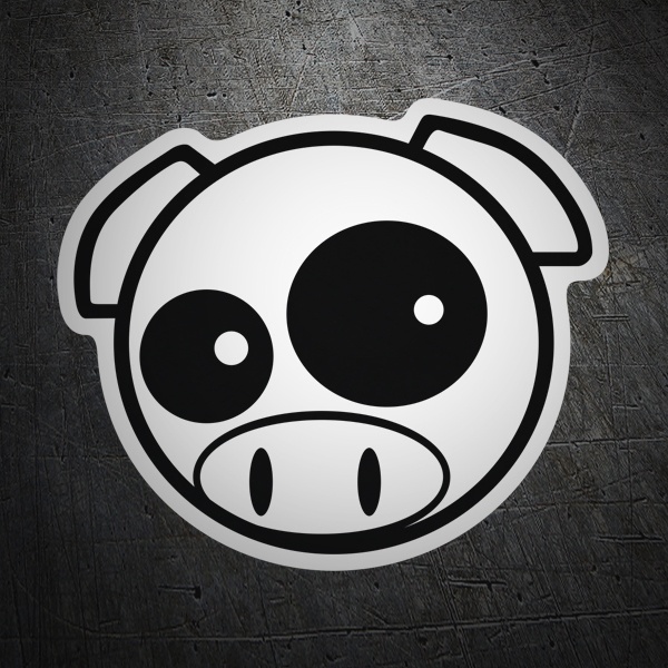 Pig Face Decal 0