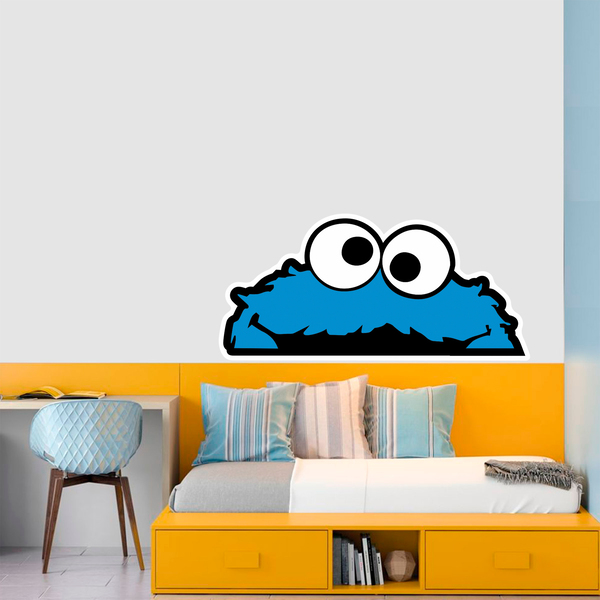 Car & Motorbike Stickers: Cookie Monster 