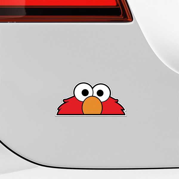 Car & Motorbike Stickers: Elmo