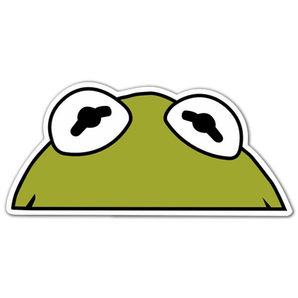 Car & Motorbike Stickers: Kermit the Frog