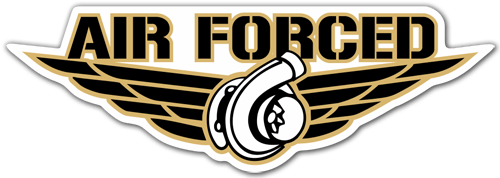 Car & Motorbike Stickers: Air Forced