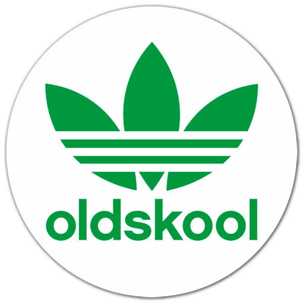 Car & Motorbike Stickers: Oldskool Adidas