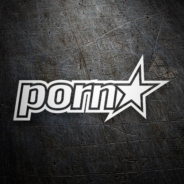 Car & Motorbike Stickers: Porn Star