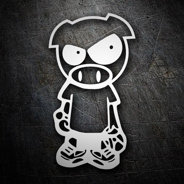 Car & Motorbike Stickers: Subaru Pig Boy