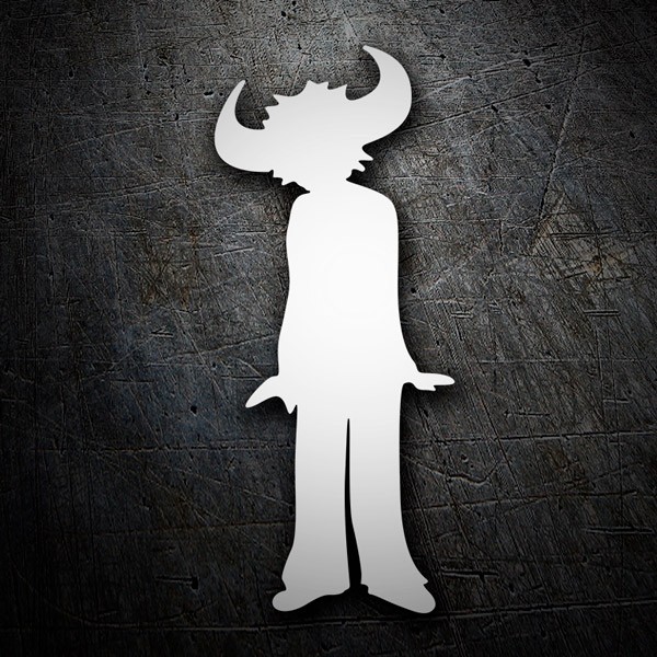 Car & Motorbike Stickers: Buffalo Man Logo by Jamiroquai