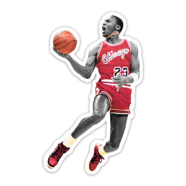 Car & Motorbike Stickers: Michael Jordan (Chicago Bulls)