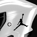 Car & Motorbike Stickers: Silhouette Air Jordan (Nike) 5