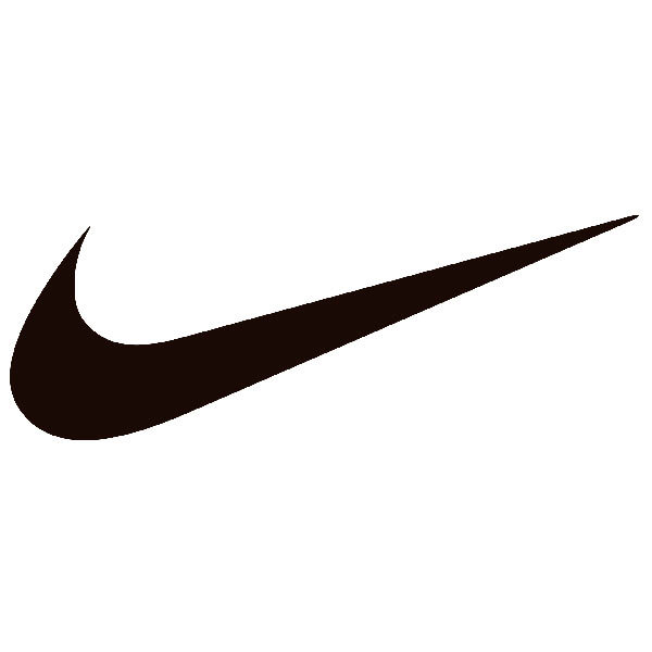 Car & Motorbike Stickers: Stylized Nike Swoosh Logo