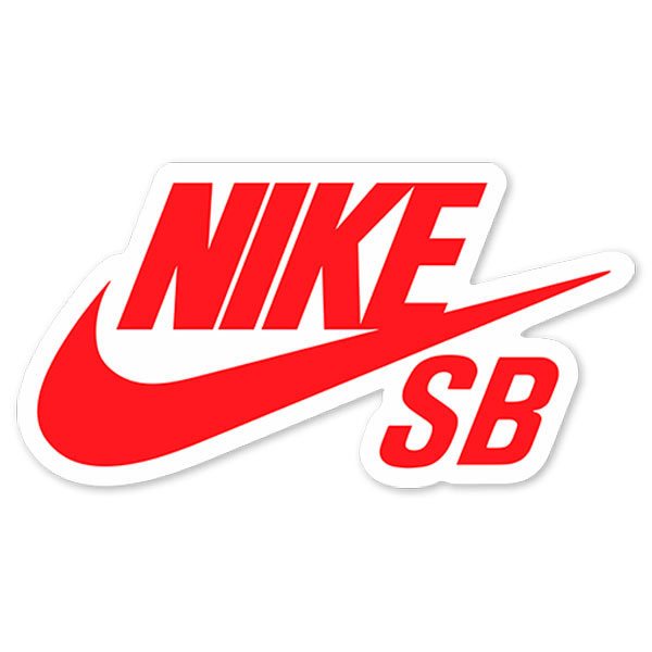 Car & Motorbike Stickers: Nike SB Logo with Swoosh