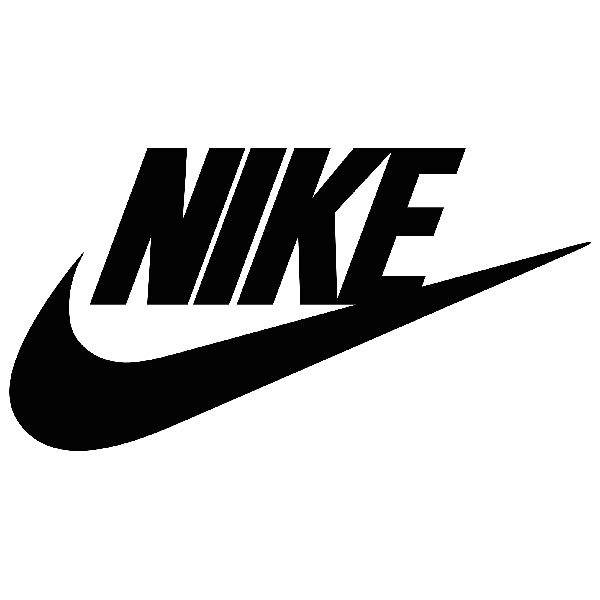 Car & Motorbike Stickers: Nike Swoosh with Name