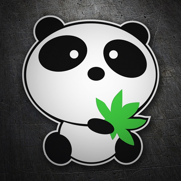 Car & Motorbike Stickers: Panda Bear