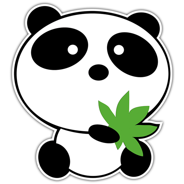 Car & Motorbike Stickers: Panda Bear