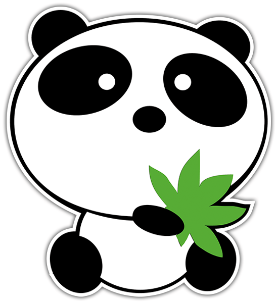 Car & Motorbike Stickers: Panda Bear