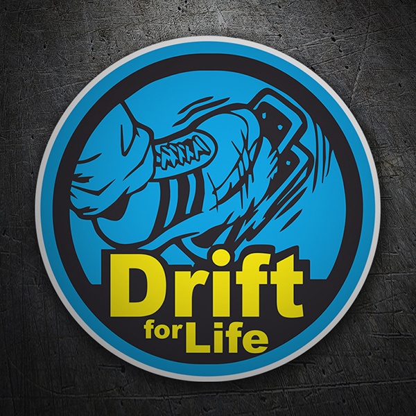 Car & Motorbike Stickers: Drift for Life
