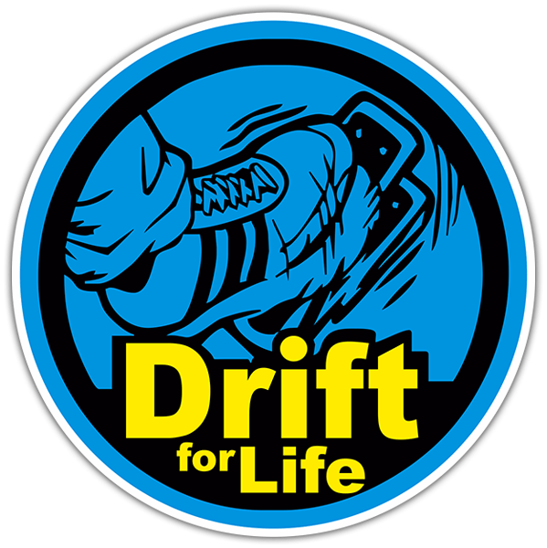 Car & Motorbike Stickers: Drift for Life