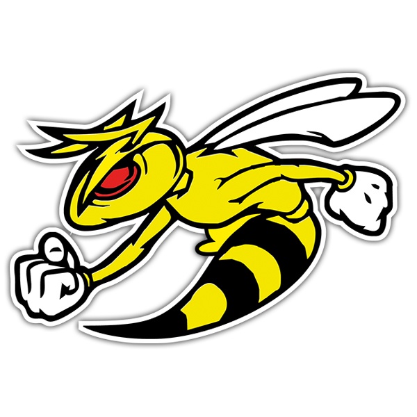 Car & Motorbike Stickers: Wasp