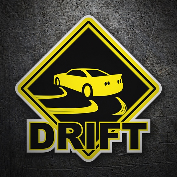 Car & Motorbike Stickers: Drift